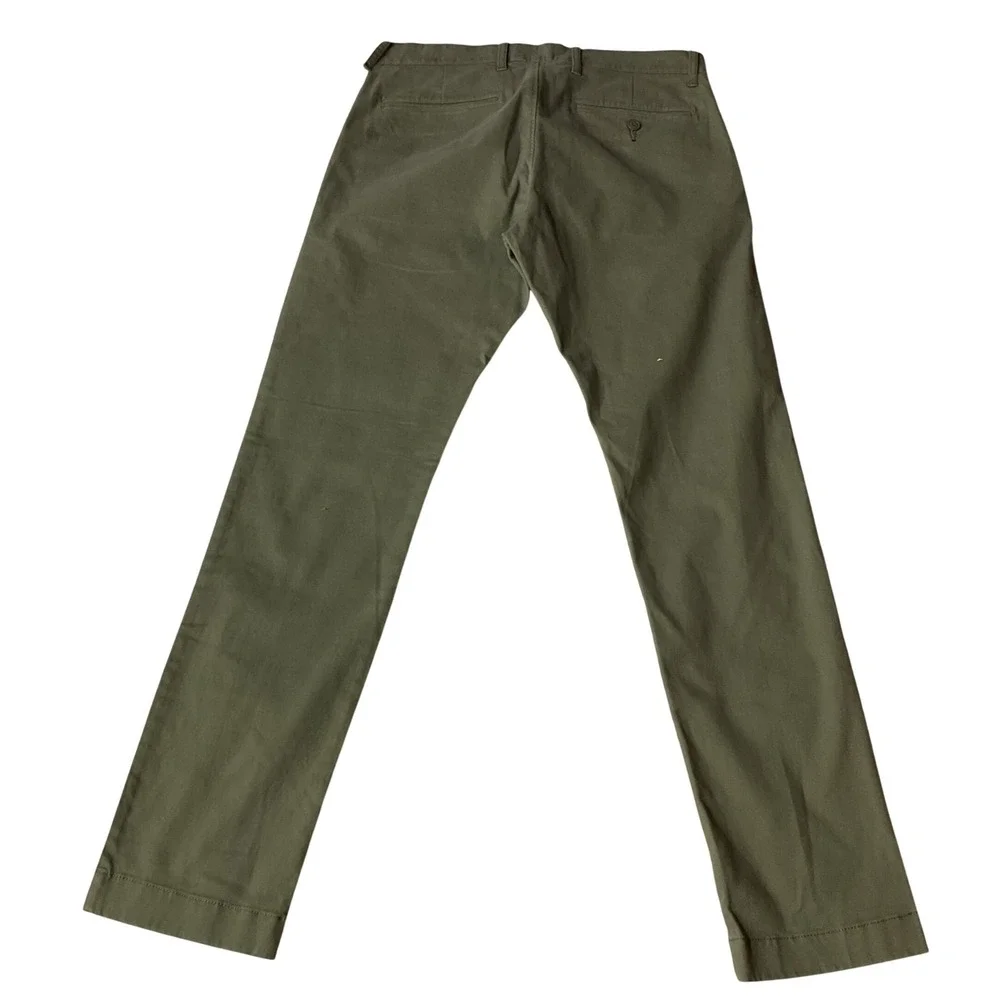 J. Crew Men's Slim-Fit Stretch Chino Classic Casual Flat Front Pants Sz  W30 L30